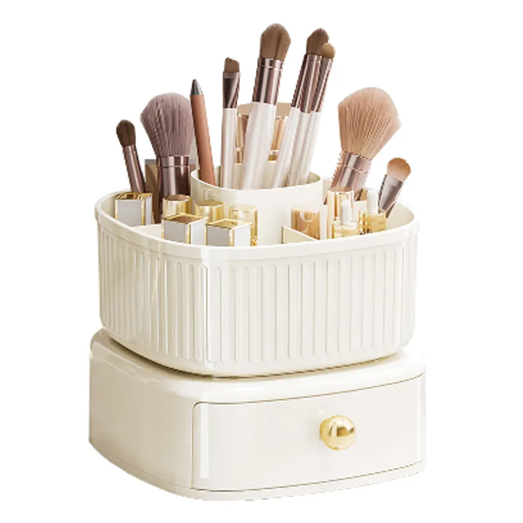 화장품 정리함을 기능적이고 안전하며 다양한 시나리오에 적응할 수 있게 만드는 핵심 디자인 원칙은 무엇입니까?