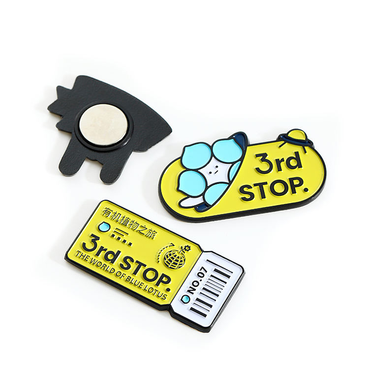 3d 미국 귀여운 기념품 양각 맞춤형 금속 냉장고 자석