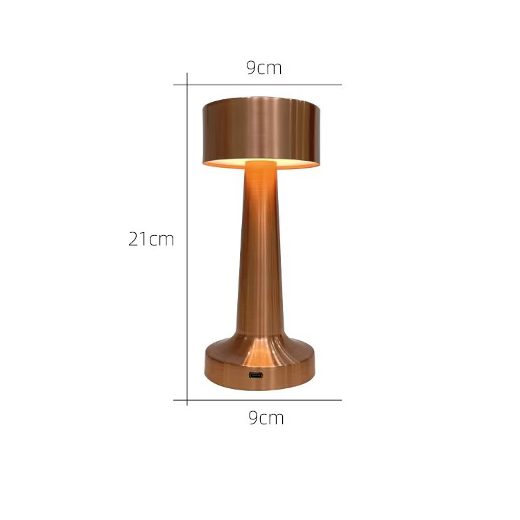바 테이블 Led 터치 센서 레트로 데스크탑 덤벨 책상 램프
