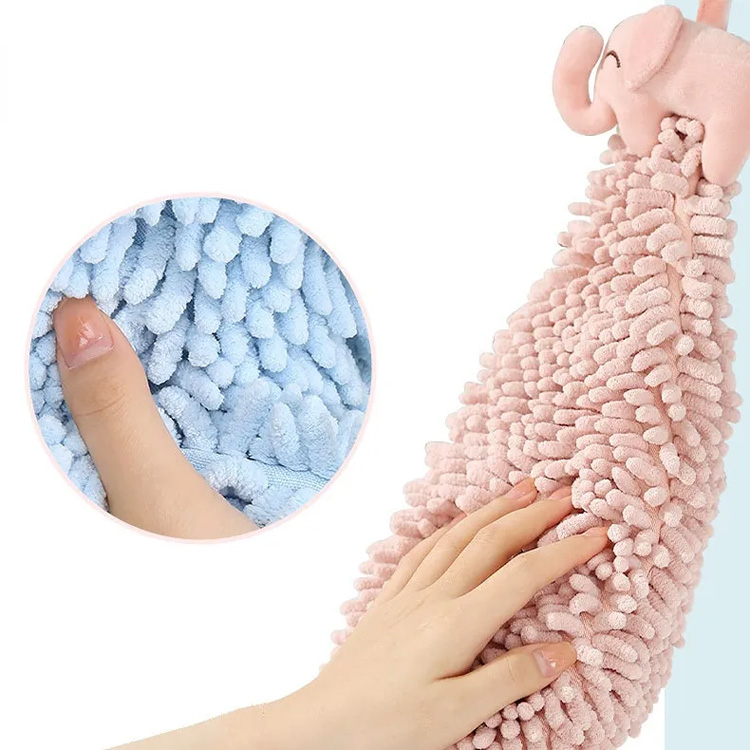 만화 욕실 부엌 걸레 첸니 푹신한 손 타월