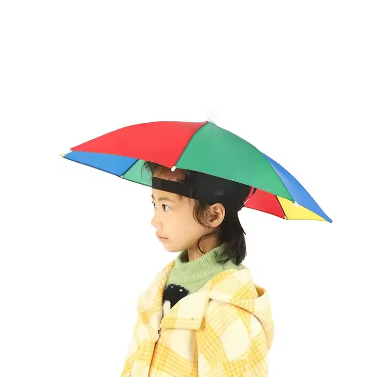마모 우산 비가 접이식 우산에 머리 클립