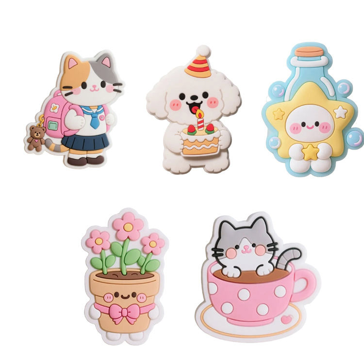 홈 장식 기념품 맞춤 디자인 PVC 냉장고 자석