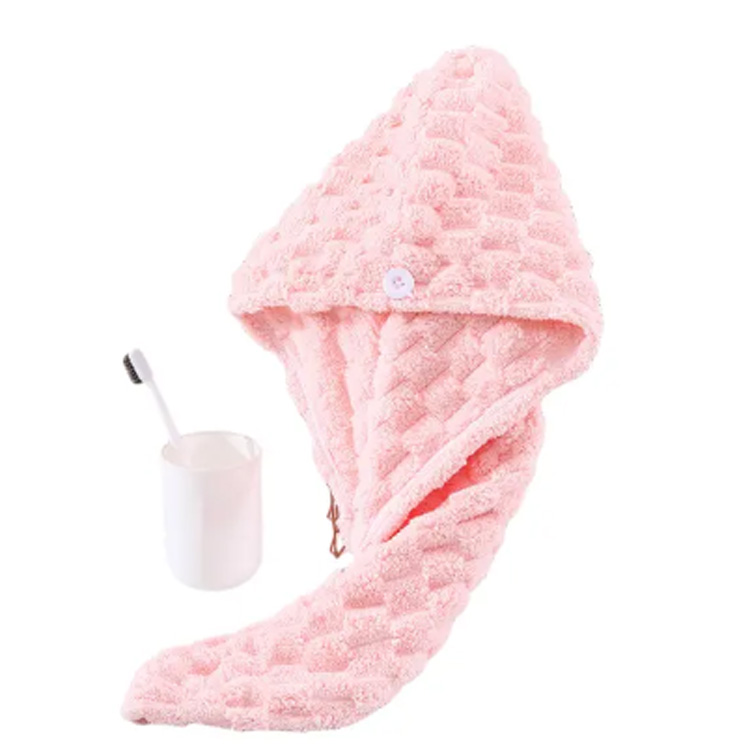 뜨거운 판매 제조 마이크로 화이버 샤워 모발 건조 캡