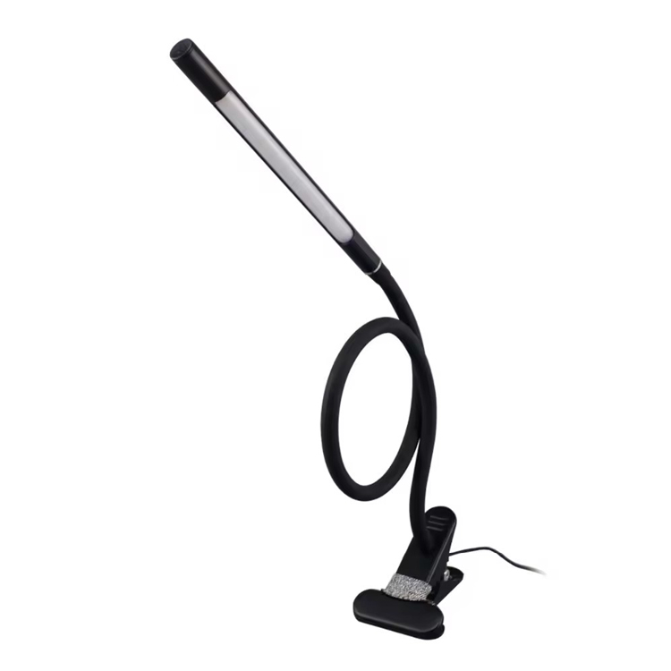 현대 램프 클립 책상 침대 옆 USB LED 유연한 테이블 램프