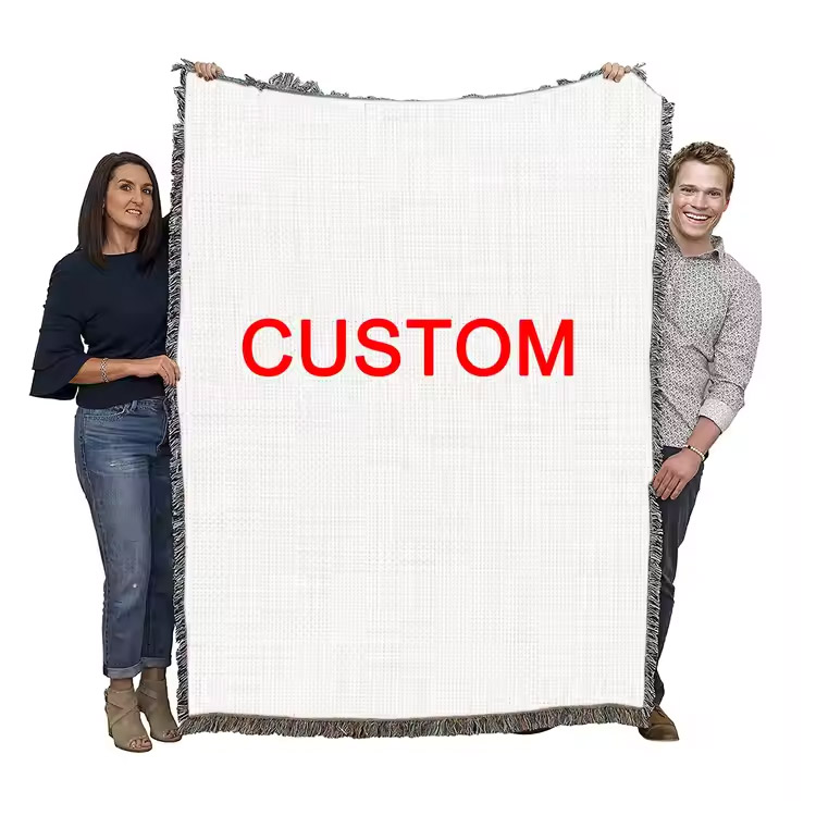 Sherpa는 양털 담요 Flannel Woven Blanket TV 담요를 던집니다