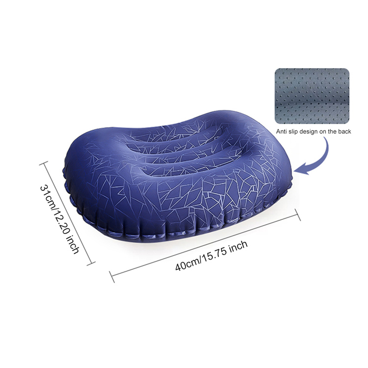 슬리핑 기어 편안한 초승달 미끄럼 방지 여행 베개