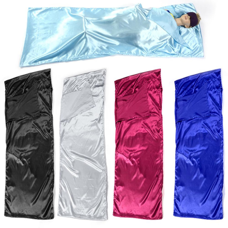 도매 2025 편안한 봉투 스타일 실크 침낭